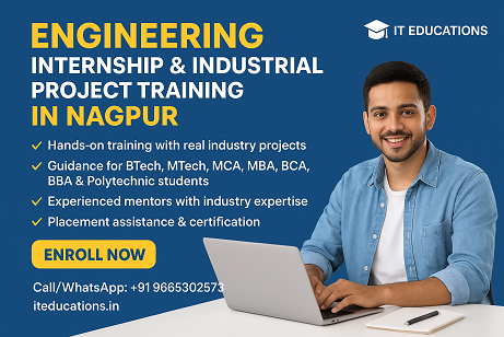 IT Educations Engineering Project Maker in Nagpur - Engineering Industrial Internship Project Nagpur