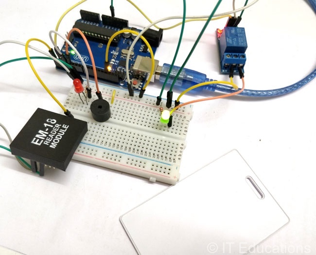 Engineering Project Maker in Nagpur - Arduino RFID Door Lock In Action
