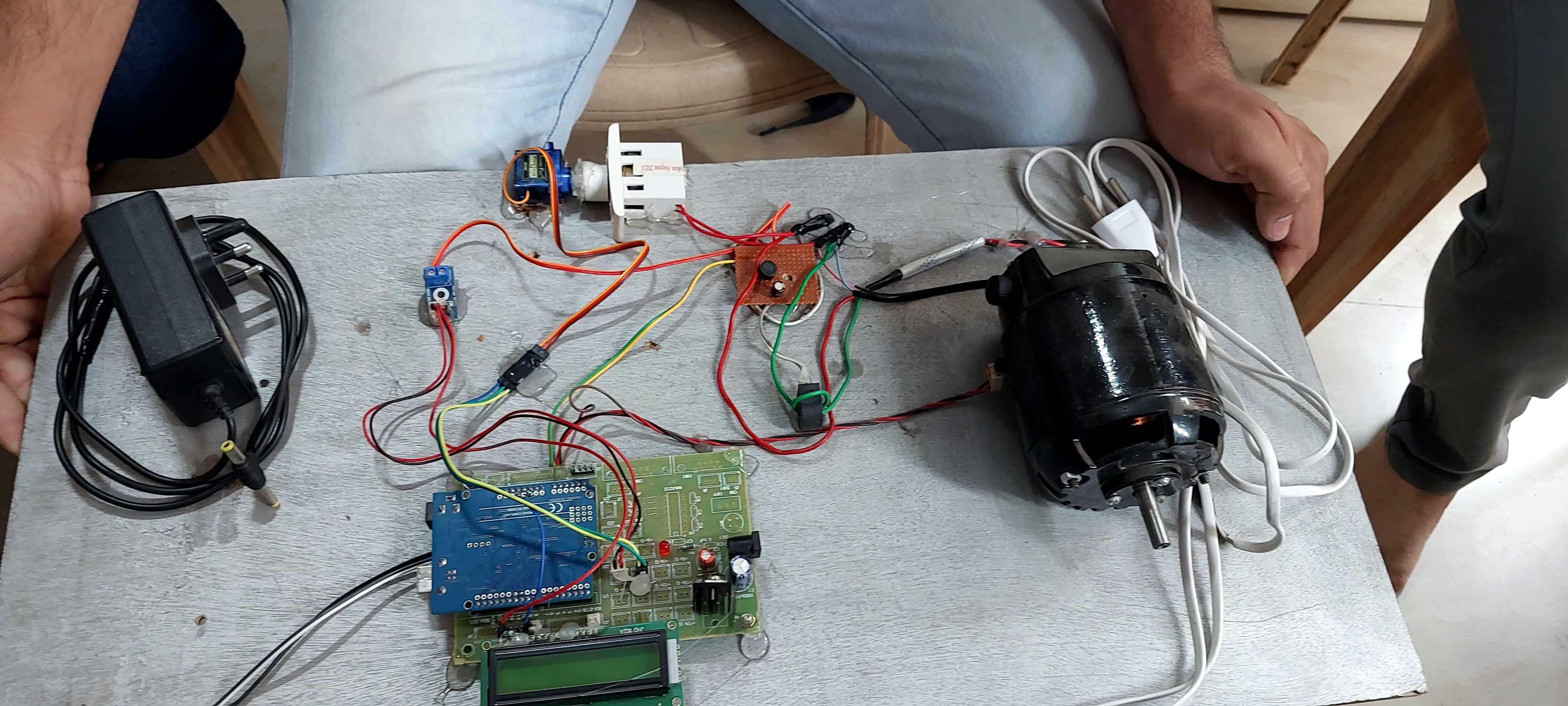 IT Educations Engineering Project Maker in Nagpur - DC Motor Control Using IOT