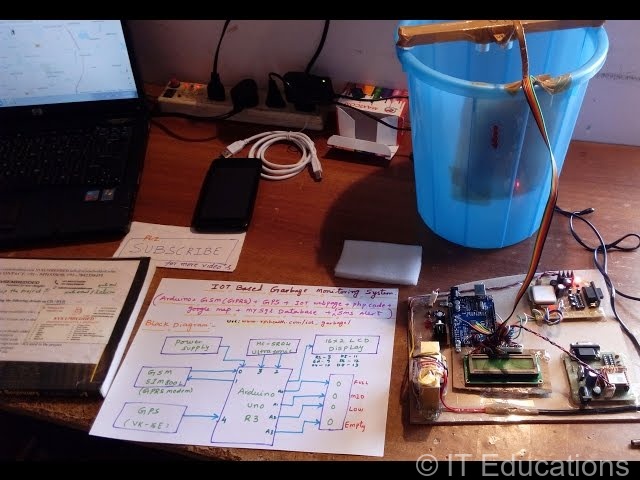 Engineering Project Maker in Nagpur - Dustbin Project