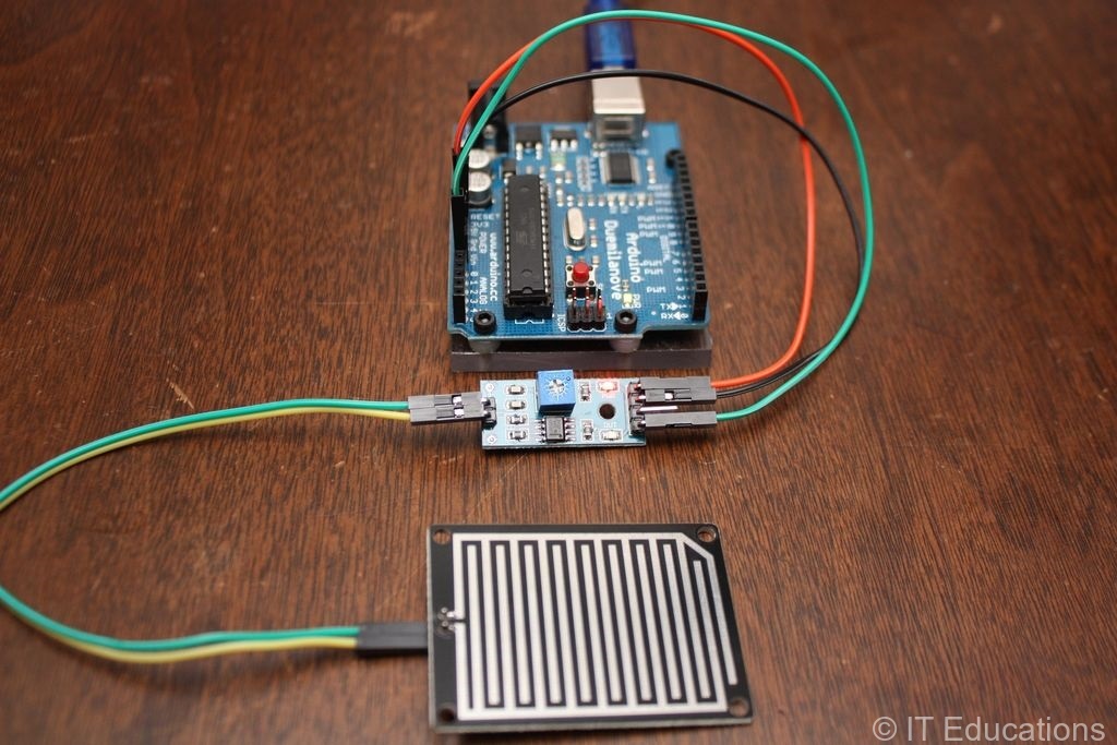 Engineering Project Maker in Nagpur - Soil Sensor With Arduino